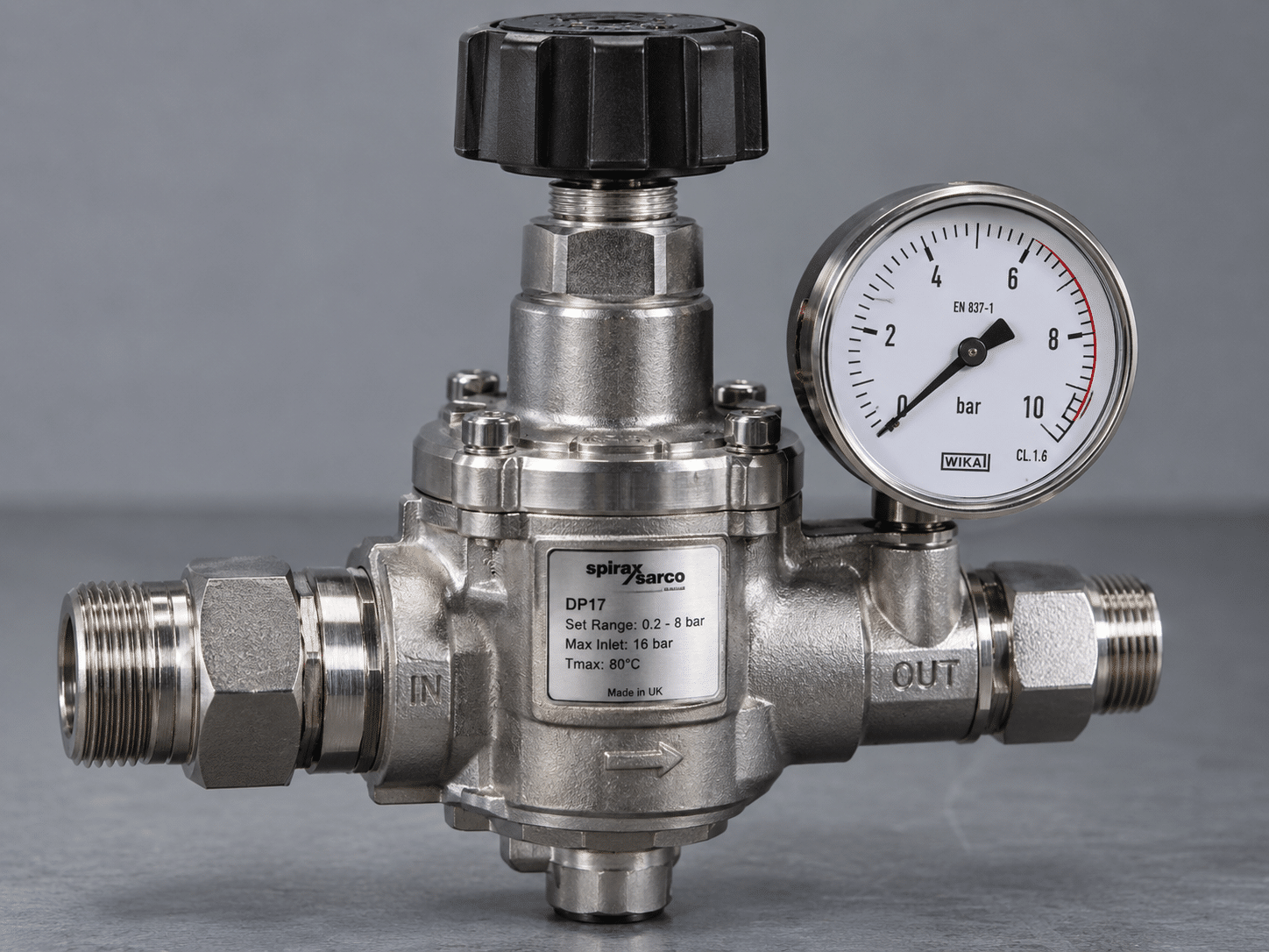 regulateur pression industrie