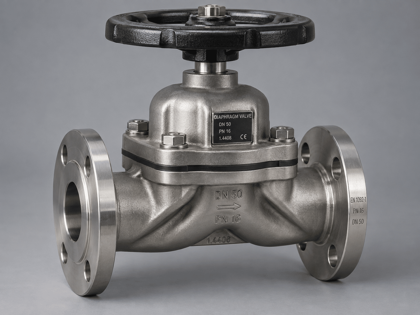 vanne à membrane industrielle
